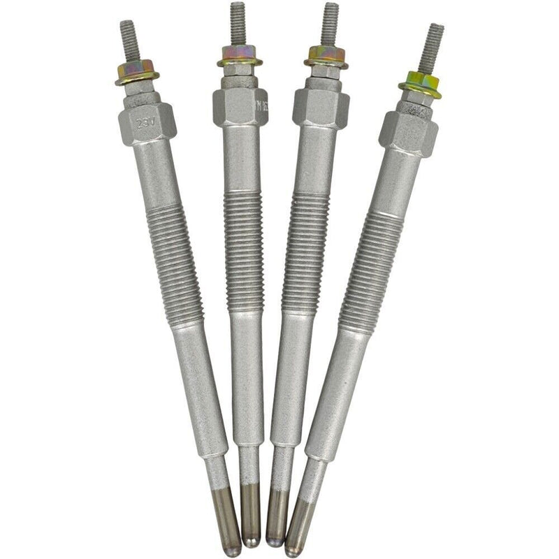 DURAFORCE 4X Glow Plug For Mitsubishi Fuso Canter FE439 FE439 FG325 FG335 4D32 4D34 24V