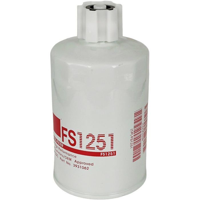 DURAFORCE Fuel Water Separator Filter FS1251 for Fleetguard BF1226 33472 3843760 71104220