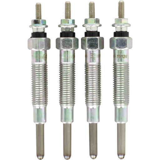 DURAFORCE 4X Glow Plug MD050212 for Mitsubishi Triton Pajero L200 L300 4D55 4D56 2.5L 12V