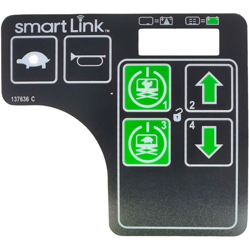 DURAFORCE Platform Controller Decal 137636 for Genie Scissor Lift GS-2032 GS-2046 GS-2632