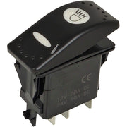 DURAFORCE 701/60004 Rocker Switch for JCB Backhoe Loader 214 215 216 217 3D 12V 6 PIN