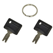 DURAFORCE 2X Ignition Switch Key 107151-002 166 for Crown Forklift Gradall Caterpillar