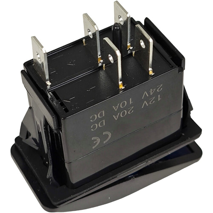 DURAFORCE 1001090460 Work Light Rocker Switch for JLG G12-55A G10-55A 12V 20A 24V 10A DC