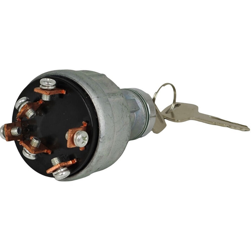 DURAFORCE Ignition Switch Starter 4619701 for John Deere 17D 27D 50D 60D 17P 17G 6 Pin