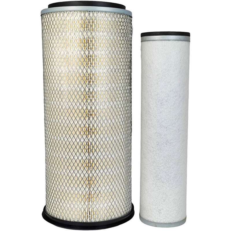 DURAFORCE Outer Inner Air Filter for Ford New Holland 3010 3930 4130 5000 5100 5200 7000