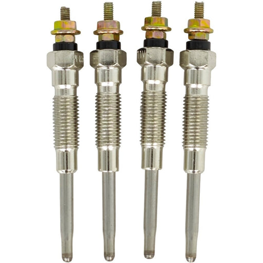 DURAFORCE 4X 12V Glow Plug 19850-54120 for Toyota Dyna Hiace Hilux 3L 5L 2L-TE Engine