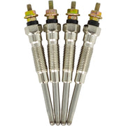 DURAFORCE 4X 12V Glow Plug 19850-54120 for Toyota Dyna Hiace Hilux 3L 5L 2L-TE Engine