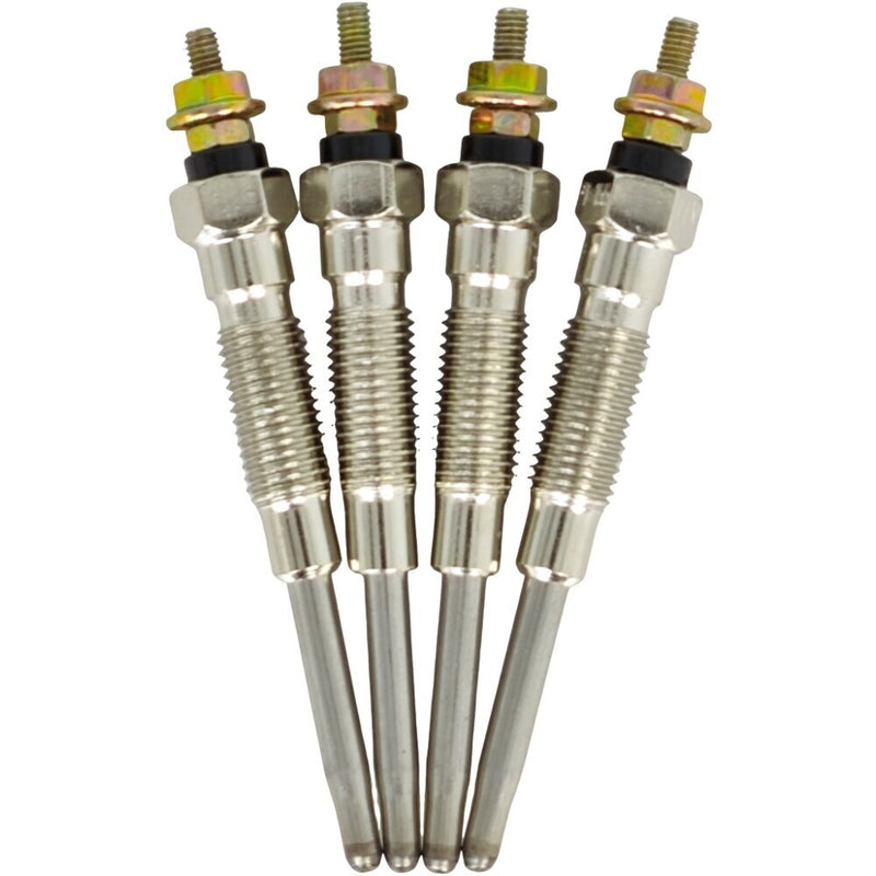DURAFORCE 4X 12V Glow Plug 19850-54120 for Toyota Dyna Hiace Hilux 3L 5L 2L-TE Engine