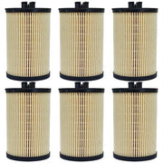 DURAFORCE 6PCS Fuel Filter FS19947 for International 1878042C93 PF7978 P550824 1878042C91
