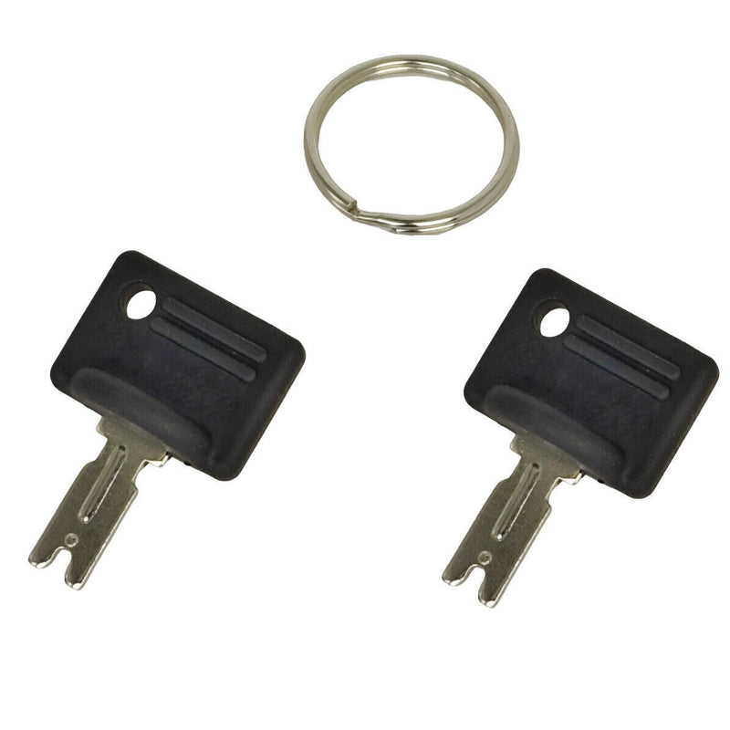DURAFORCE 2X Ignition Key 107151-002 166 for Gehl Hyster Komatsu Yale JLG Daewoo Hitachi