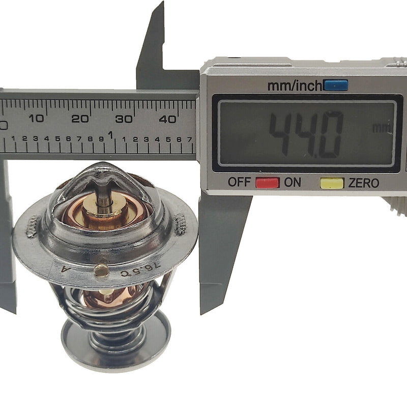 DURAFORCE Thermostat 129470-49801 for Yanmar 3JH 4JH 4JH110 4JH2 4JH3 3JH2-E 4JH3-E 76.5℃
