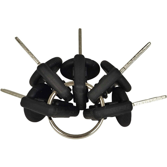 DURAFORCE 5 Pieces Ignition Key for Crown Forklift