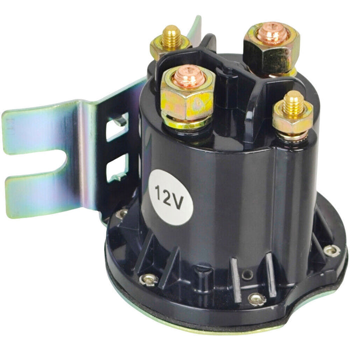 DURAFORCE 12V 4 Terminal Snow Plow Solenoid Motor Relay Fit for Boss HYD01633 HYD08831
