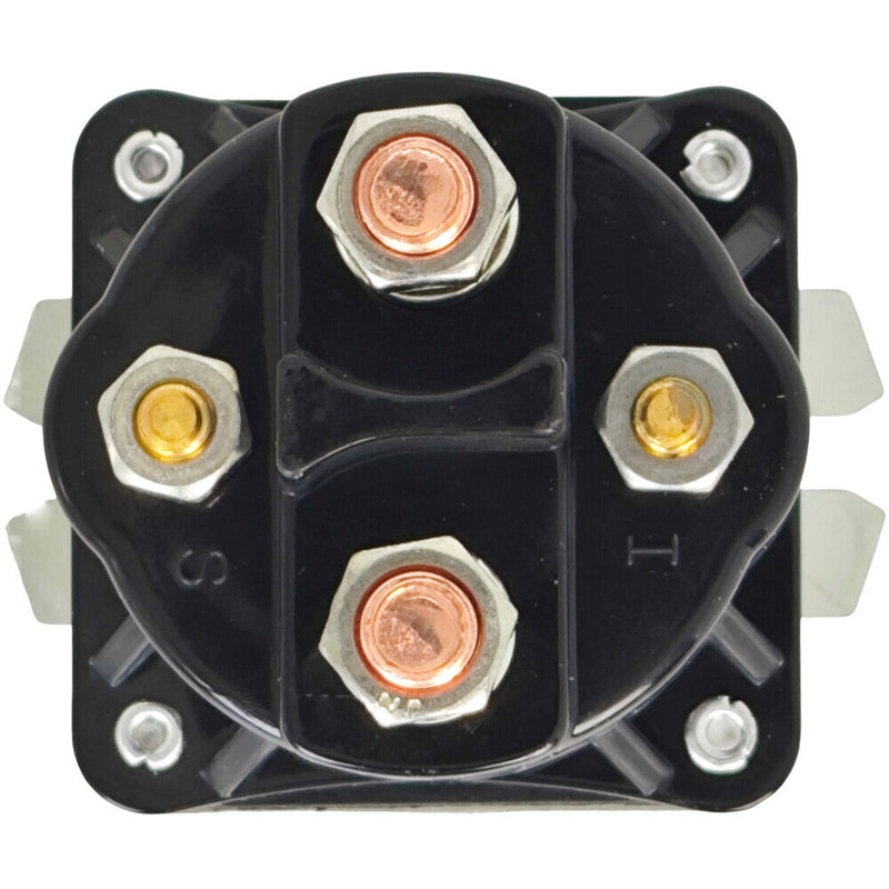 DURAFORCE 12V 4 Terminal 100A Dump Trailer Solenoid 391-2 391-2-C Fit for Monarch Bucher