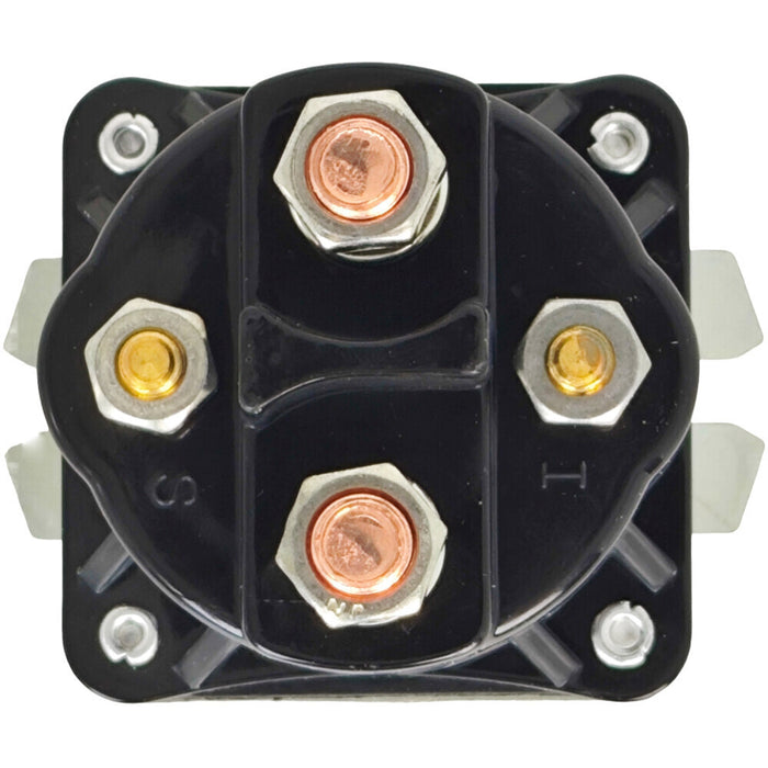 DURAFORCE 12V 4 Terminal 100A Dump Trailer Solenoid 391-2 391-2-C Fit for Monarch Bucher