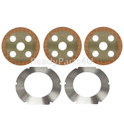 DURAFORCE Friction Plate Kit Fit for Kubota M6H-101SHDRC M6L-111SDS/SDS2 M6S-111SDS2RC
