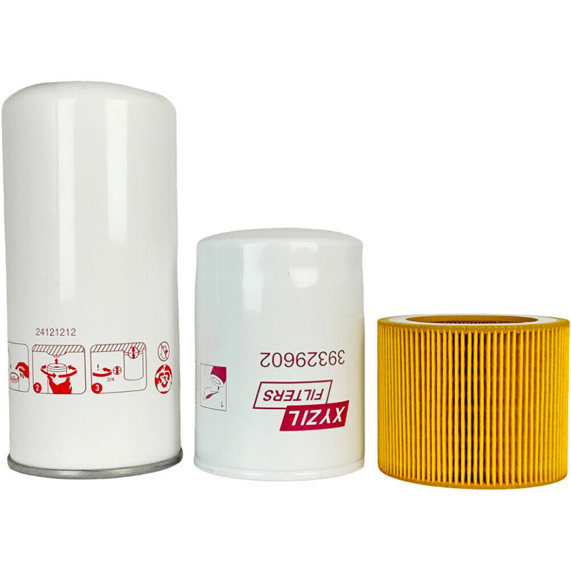 DURAFORCE Filter Kit 24121212 39329602 88171913 for Ingersoll Rand Air Compressor UP5 UP6