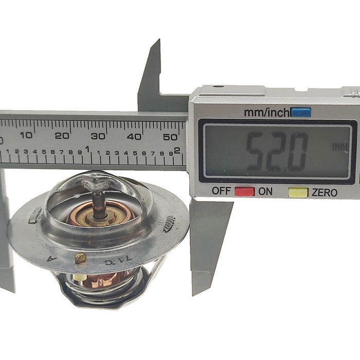 DURAFORCE 71℃ Thermostat Fit for Mitsubishi Engine L2A L2E L3E S3L2 S4L2