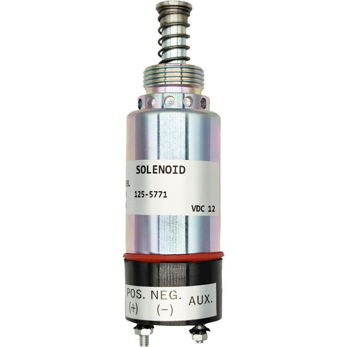 DURAFORCE 12V Fuel Shutoff Solenoid for Caterpillar Asphalt Paver AP-1000 AP-1050 9X-5312