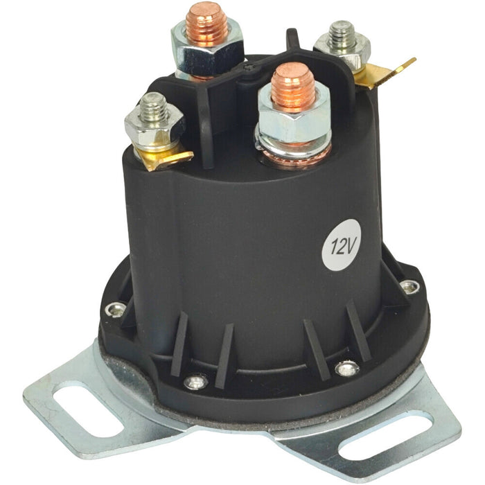 DURAFORCE 12V 4 Terminal Starter Solenoid Fit for Trombetta DC Contactor 684-1241-212