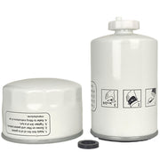 DURAFORCE Fuel Filter Oil Filter Kit 751-10620 751-18100 Fit for Onan LPW Alpha LPWT LPWS