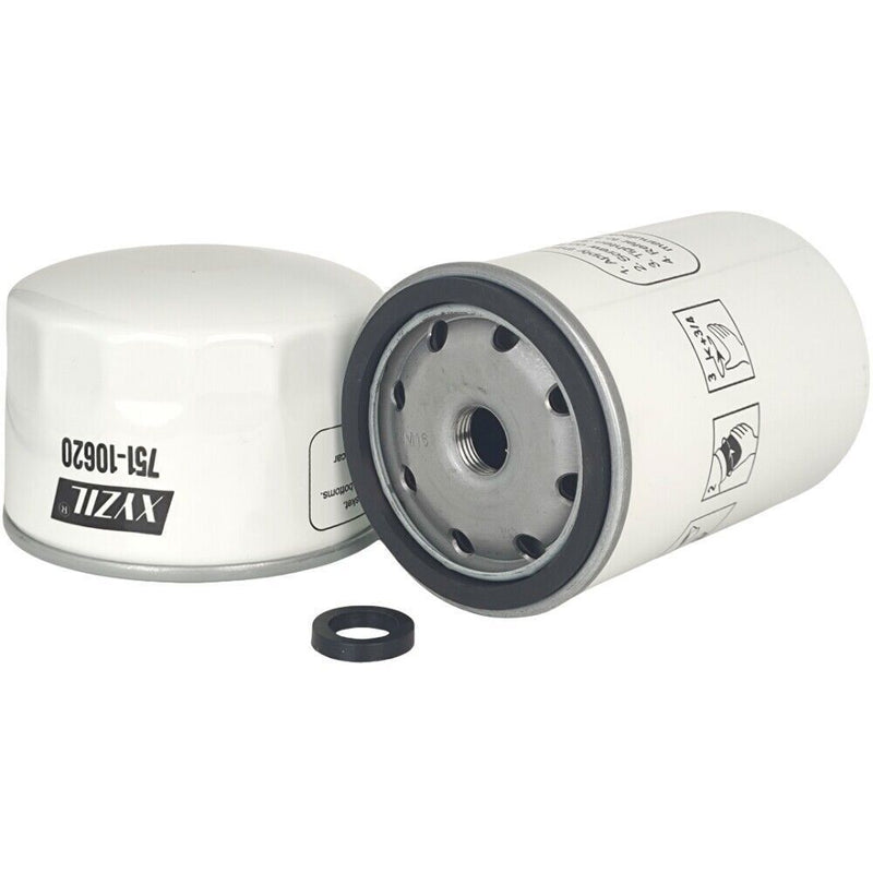 DURAFORCE Fuel Filter Oil Filter Kit 751-10620 751-18100 Fit for Onan LPW Alpha LPWT LPWS
