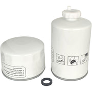 DURAFORCE Fuel Filter Oil Filter Kit 751-10620 751-18100 Fit for Onan LPW Alpha LPWT LPWS