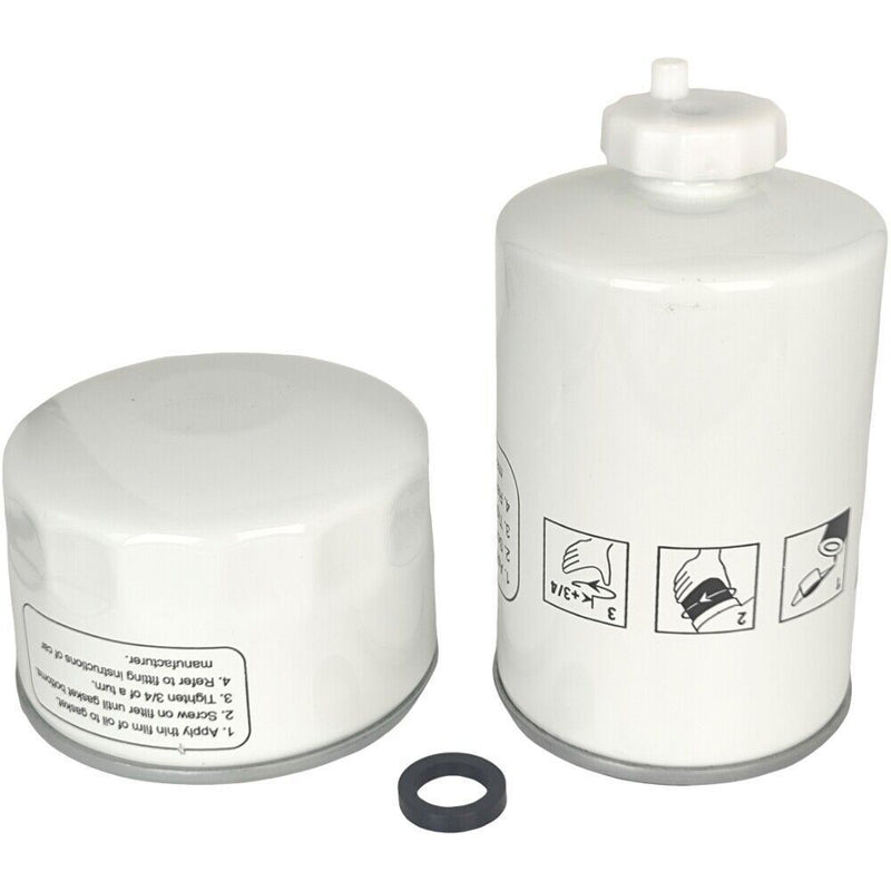 DURAFORCE Fuel Filter Oil Filter Kit 751-10620 751-18100 Fit for Onan LPW Alpha LPWT LPWS