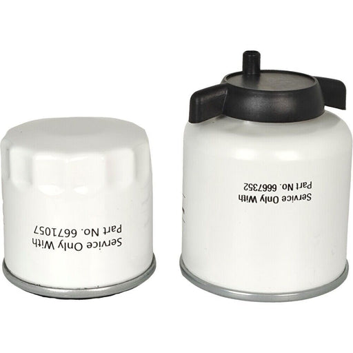 DURAFORCE 6671057 87036044 Oil Fuel Filter Kit Fit for New Holland LS140 LS150 LS160 LS170