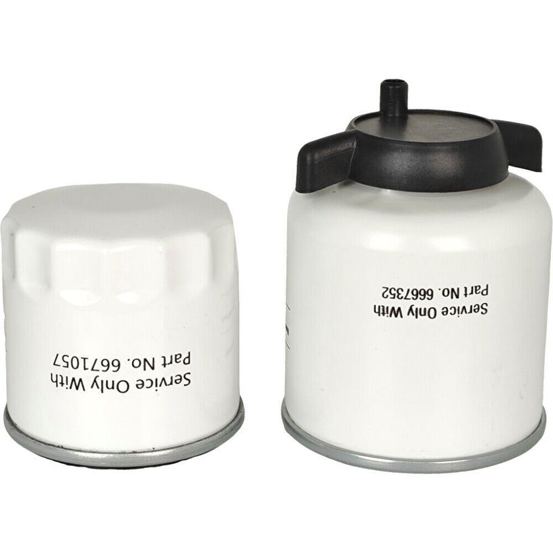 DURAFORCE 6671057 6667352 Oil Fuel Filter Kit Fit for Bobcat E14 E16 E17 E17Z E19 E20 E20Z