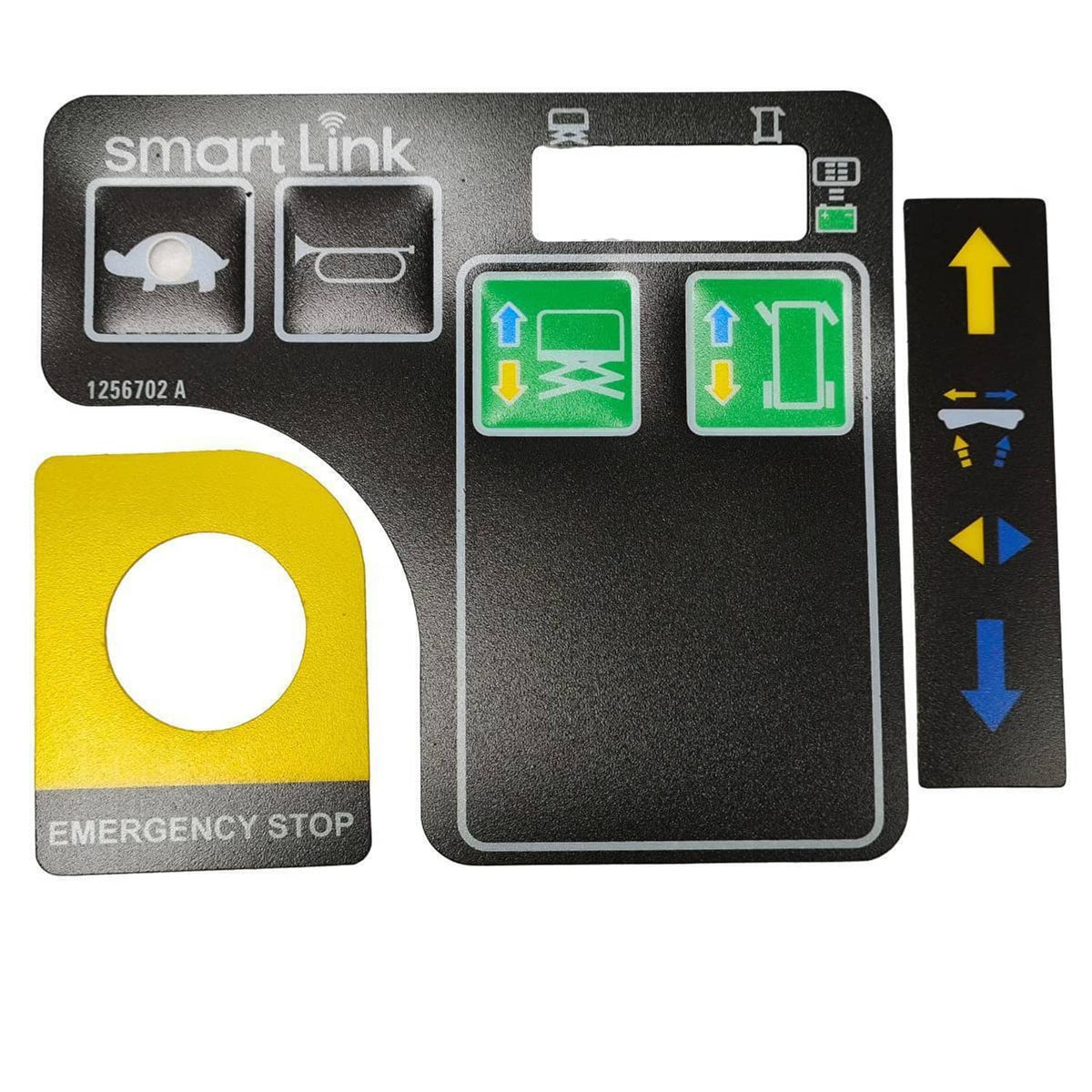 Decals Control Panel 1256702GT Platform Control Panel Decal Control Box Overlay Decal Touch ...