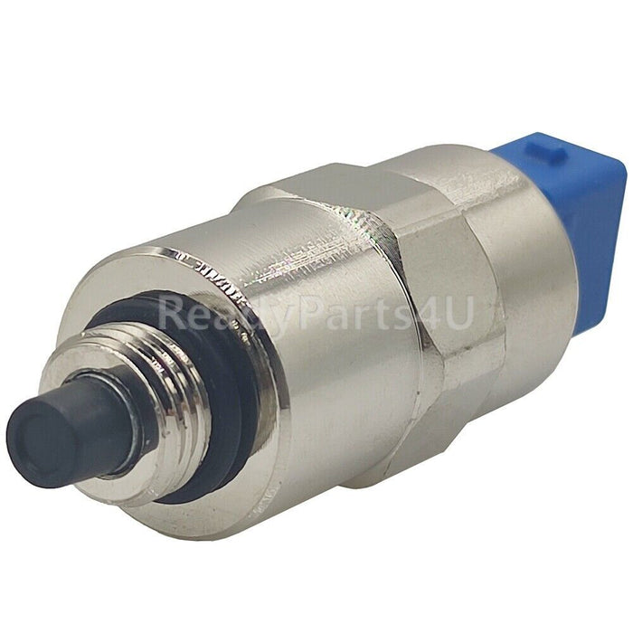 DURAFORCE 12V Shutoff Solenoid Fit for Caterpillar CS10 CS11 CS12 CP12 GC CP-433E PS-360C