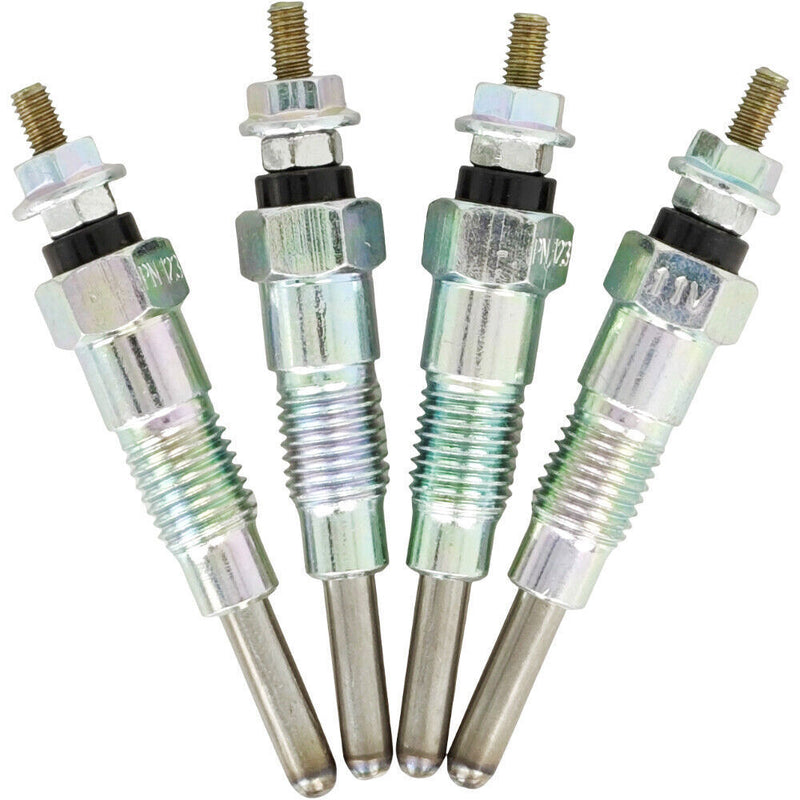 DURAFORCE 4X Glow Plug 11065-34W00 for Nissan Datsun SD22 SD25 Engine Truck