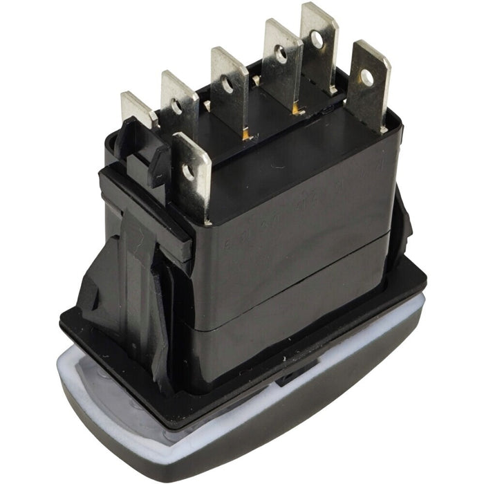 DURAFORCE 263-5419 Two Pole Speed Auxiliary Rocker Switch for Caterpillar 226D 232D 236D