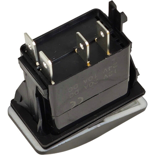 DURAFORCE 701/60000 Work Light Rocker Switch for JCB 215 216 217 3C 3CX 3D 12V 4 PIN