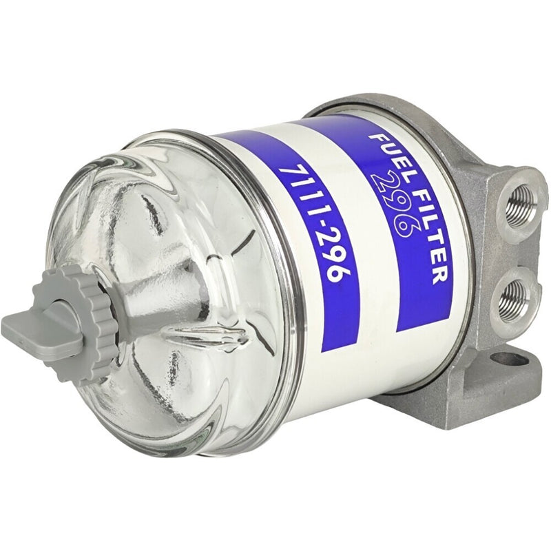 DURAFORCE Fuel Filter 6560348 w/ Glass Bowl Fit for Bobcat Wheel Loader 1600 2000 1213