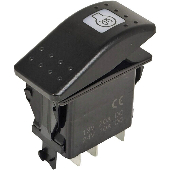 DURAFORCE Cold Start Rocker Switch 142-9325 for Caterpillar 247 248 252 257 262 267 277