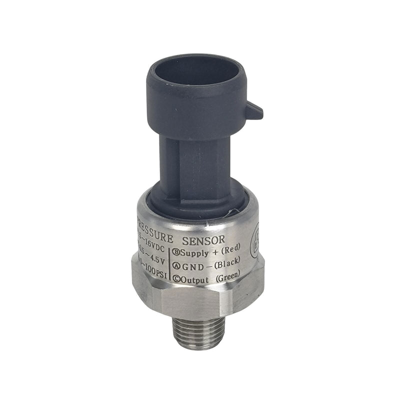 DURAFORCE 100 PSI Pressure Sensor Fuel Oil Coolant Pressure 7990100 for EFI Data Logging