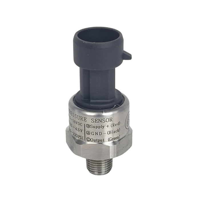 DURAFORCE 100 PSI Pressure Sensor Fuel Oil Coolant Pressure 7990100 for EFI Data Logging