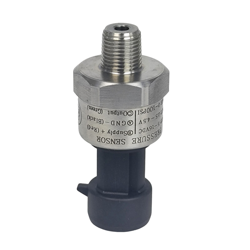 DURAFORCE 100 PSI Pressure Sensor Fuel Oil Coolant Pressure 7990100 for EFI Data Logging
