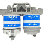 DURAFORCE Dual Fuel Filter Glass Bowl 83929882 Fit for International 574 584 674 684 784