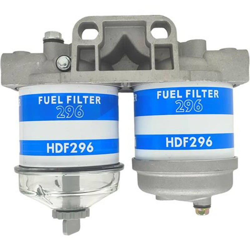 DURAFORCE Dual Fuel Filter Glass Bowl 83929882 Fit for International 574 584 674 684 784