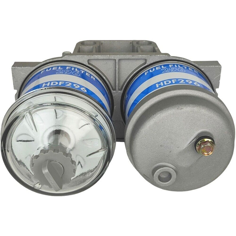 DURAFORCE Dual Fuel Filter Glass Bowl AR66294 Fit for John Deere 1020 820 1120 2020 2030