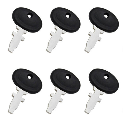 DURAFORCE 6Pcs TX10998 Ignition Switch Key for Long Tractor 260 350 2360 2460 2510 2610