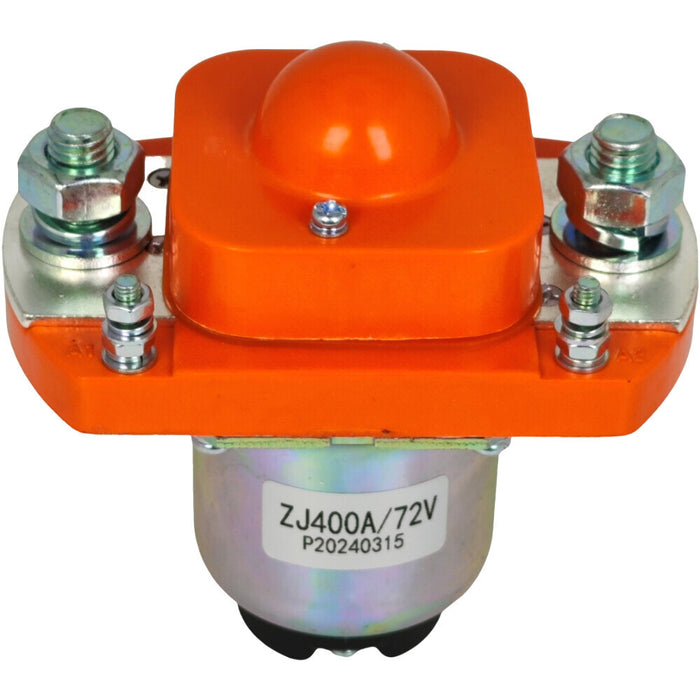 DURAFORCE 72V 400A Contactor Solenoid MZJ-400A for Golf Cart Heavy Duty