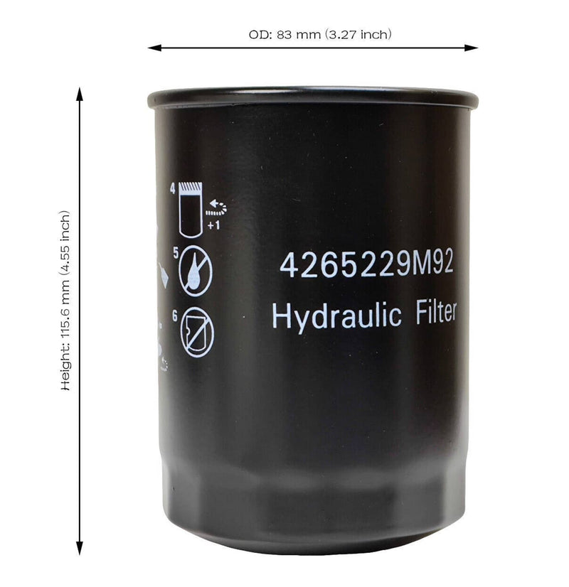 DURAFORCE Spin-On Hydraulic Filter for 67955-37710 Kubota Tractor B1410 B1700DT B1700E