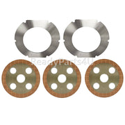 DURAFORCE Friction Plate Kit Fit for Kubota M6950 M6950DT M6950-S M6970DT M7030 M7030DT