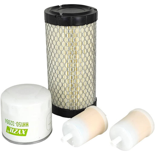DURAFORCE HH150-32094 1G659-11222 12581-43012 Filter Kit Fit for Kubota ZD28 BX2200 BX2660