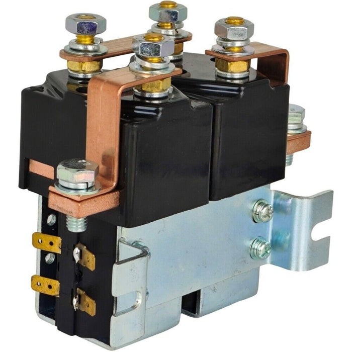 DURAFORCE 24V 200A SW182 Reversing Contactor Solenoid Fit for Albright SW102B-1 SW182-4