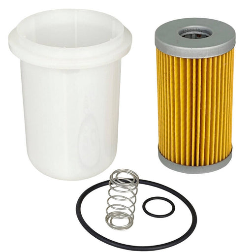 DURAFORCE Fuel Filter Bowl & Spring Fit for Kubota KH-191 KX121-3 KX161-3 KX41-3 KX71-3